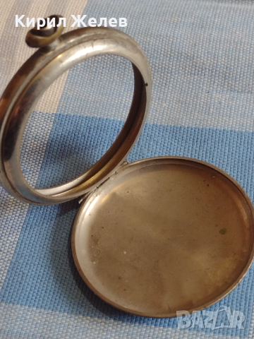 Каса за джобен часовник стар рядък за КОЛЕКЦИЯ ЧАСТИ 21974, снимка 3 - Антикварни и старинни предмети - 44872697