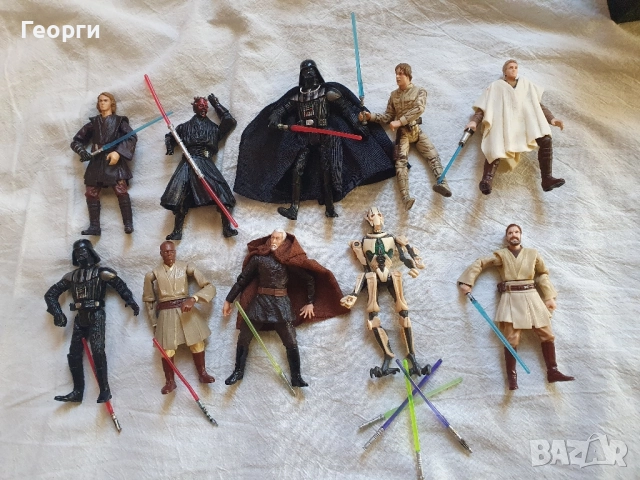 междузвздни войни/star wars биещи и светещи фигури 