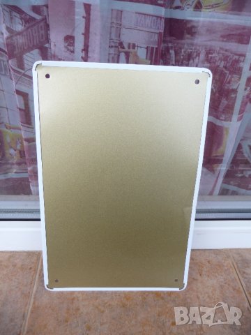 Метална табела шампанско голяма чаша наздраве ретро Франция, снимка 3 - Рекламни табели - 43031913