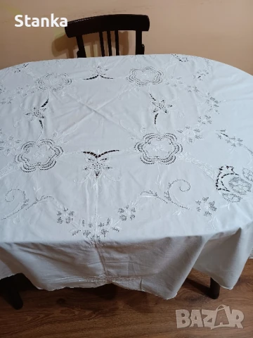 Дантелени покривки - ръчна изработка, снимка 12 - Покривки за маси - 51235807