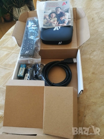 ТВ Бох  а1 Smart Box - Android TV  12 нов не ползван , снимка 4 - Приемници и антени - 50514004