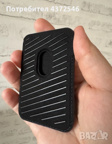 Mujjo Wallet естествена кожа, снимка 5 - Apple iPhone - 51881335