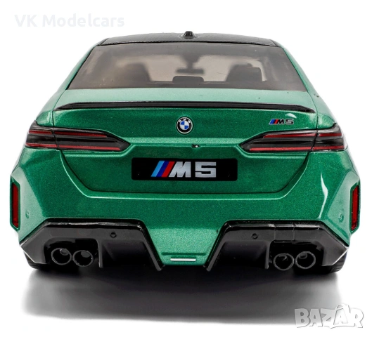 2025 BMW G90 M5, M Isle of Man Green Metallic 1:18 Solido, снимка 4 - Колекции - 53023737