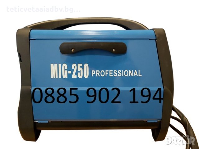 250А МАХ Телоподаващо Инверторно Professional MOSFET MIG/CO2, снимка 4 - Други машини и части - 31983143