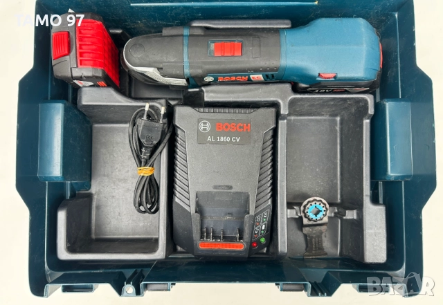 BOSCH GOP 18V-28 - Безчетков многофункционален инструмент 2x18V 4.0Ah, снимка 2 - Други инструменти - 52915296