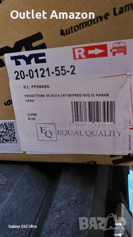 преден фар за ALFA ROMEO 147, снимка 4 - Части - 50015281