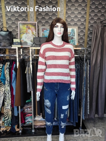 дамски пуловер, снимка 4 - Блузи с дълъг ръкав и пуловери - 52085198