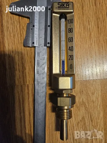 Термометър Sika 0 - 100 градуса индустриален промишлен, снимка 3 - Други машини и части - 34102246