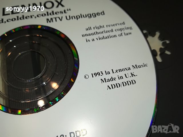 ANNIE LENNOX CD 2710221134, снимка 10 - CD дискове - 38468623