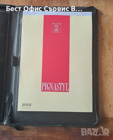 папка за документи естествена кожа черна с цип А4 внос от Италия , снимка 7 - Ученически пособия, канцеларски материали - 52554618