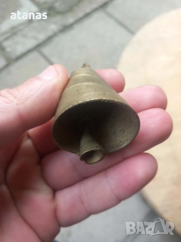 Звънче и хлопка , снимка 2 - Антикварни и старинни предмети - 53484912