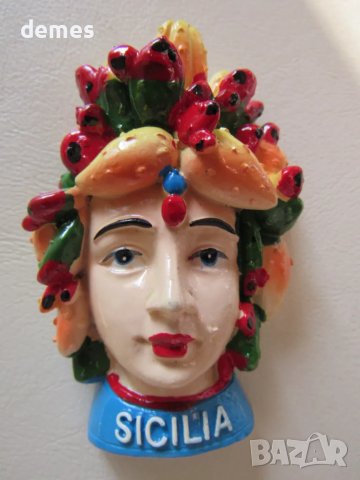 Сет от два броя магнити-мавър от Сицилия, Италия, снимка 7 - Колекции - 48045427