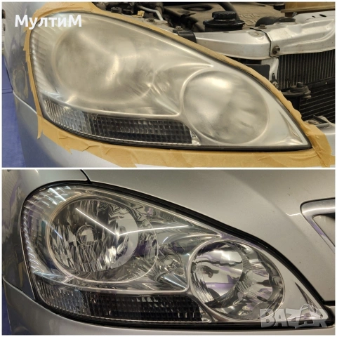 Полиране и пастиране на фарове / автомобили, снимка 2 - Полиране - 53176575