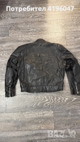 Мото яке от естествена кожа , снимка 3 - Якета - 52725653