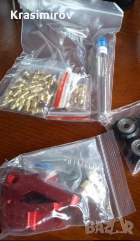 Месингови дюзи за 3D принтер PLA, ABS, PETG, снимка 2 - Принтери, копири, скенери - 33327582