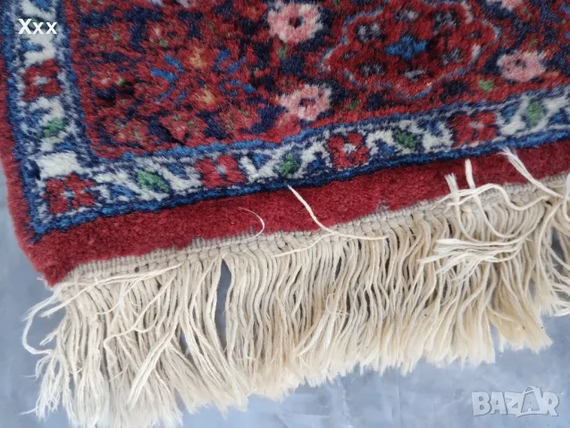Ръчно тъкана вълнена пътека.Произход Иран.Топ качество за ценители., снимка 5 - Пътеки - 49392805