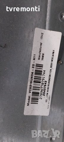 TCon BOARD 32T42-C0K ,CTRL BD TT-5532T42C36 -for Telefunken D32F294R4CW, снимка 3 - Части и Платки - 37688626