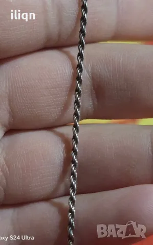 Сребърна гривна. 18см. 925 Проба. Цена 18,99лв. За Севлиево безплатна доставка. , снимка 3 - Гривни - 50425118