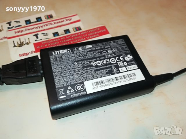 LITEON 19V CHARGER-ЗА ACER C730 SERIES 3112221948, снимка 3 - Лаптоп аксесоари - 39152123