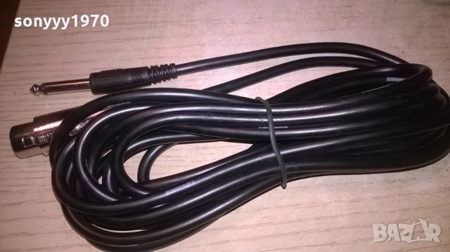 shure-профи кабел за микрофон, снимка 3 - Микрофони - 26590916