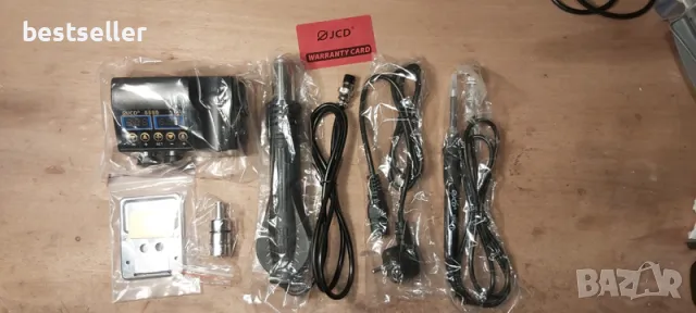 Станция за запояване с горещ въздух JCD 8898, снимка 13 - Друга електроника - 48170034