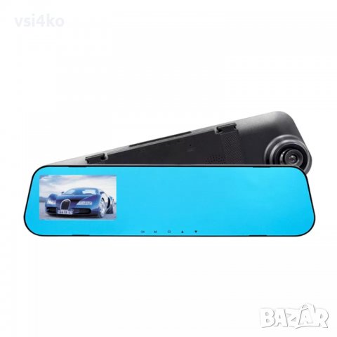 Огледало с видеорегистратор HD, снимка 1 - Аксесоари и консумативи - 39434890