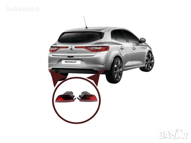 Задна светлина за мъгла на Renault Megane MK3 (2008–2016), снимка 2 - Части - 48630074