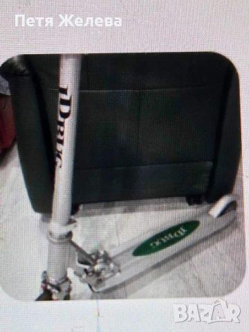 Сгъваема и регулираща се алуминиева тротинетка  с амортисьори  J D BUG