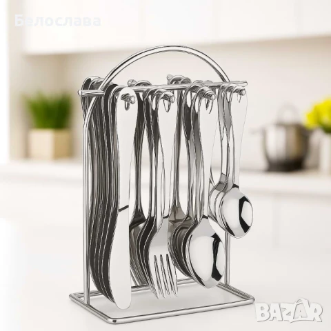 Прибори за хранене ARIAN – Стил и издръжливост в 25 части, снимка 1