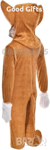 Детски костюм Джери с маска, Детски Костюм Том и Джери Tom and Jerry , снимка 5 - Детски комплекти - 47673799