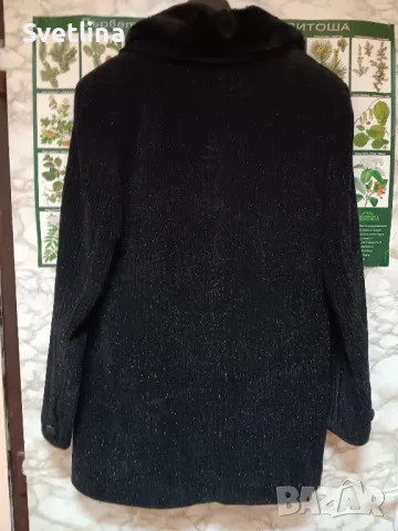 дамско сако с блестящи нишки-ХЛ, снимка 3 - Якета - 48151422