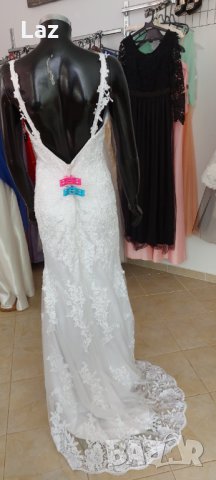 булченска сватбена рокля русалка, снимка 3 - Сватбени рокли - 32668725