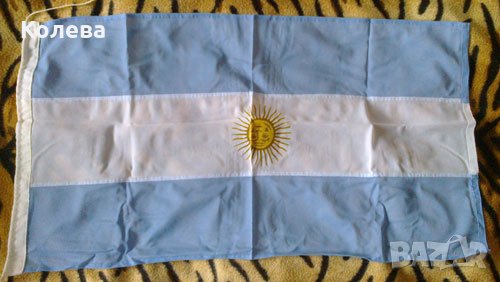 Аржентински флаг, снимка 1 - Други ценни предмети - 26608426