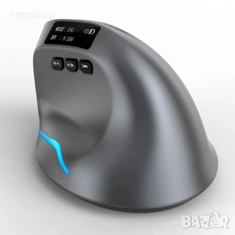 Чисто нова Docooler F-26C 2.4G Безжична Вертикална Ергономична Bluetooth Оптична Мишка, 4 DPI ..., снимка 9 - Клавиатури и мишки - 51595275