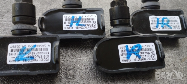 датчик контрол налягане на гумите 4 броя alligator, снимка 7 - Части - 51857986