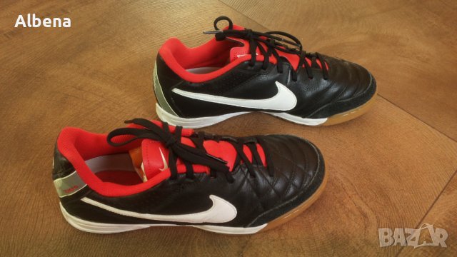 NIKE TIEMPO Leather Footlall Shoes Размер EUR 37,5 / UK 4,5 за футбол естествена кожа 73-14-S