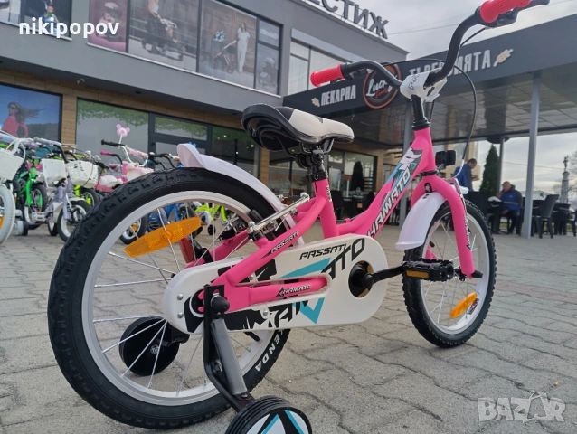 PASSATI Велосипед 16" HAMATO розов, снимка 10 - Велосипеди - 53538498