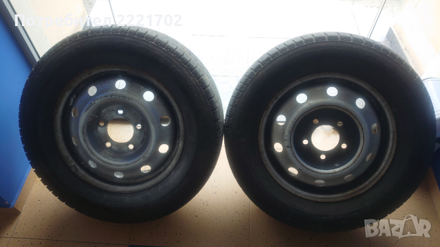Железни джанти с гуми Michelin 16 цола за Renault Master, Opel Movano, Nissan Interstar