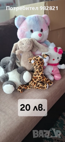 Лот от плюшени играчки, снимка 2 - Плюшени играчки - 52686627