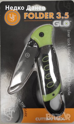 Нов Нож Сгъваем Folder 3.5 GLO UST Brands 