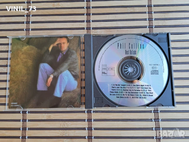 Phil Collins – Best Ballads, снимка 2 - CD дискове - 50600769