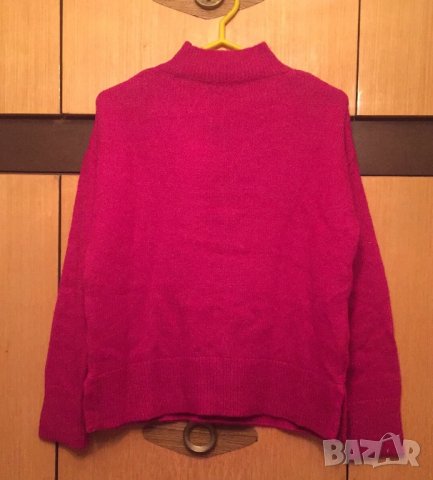 Страхотен мек пуловер циклама, снимка 7 - Блузи с дълъг ръкав и пуловери - 26819222
