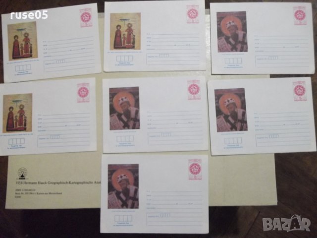 Лот от 7 бр. пощески плика
