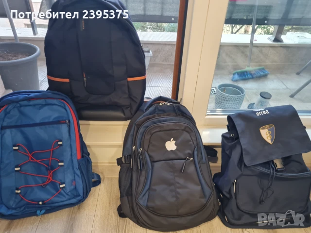 Раници за лаптоп + една за футбол/Apple, Errea/