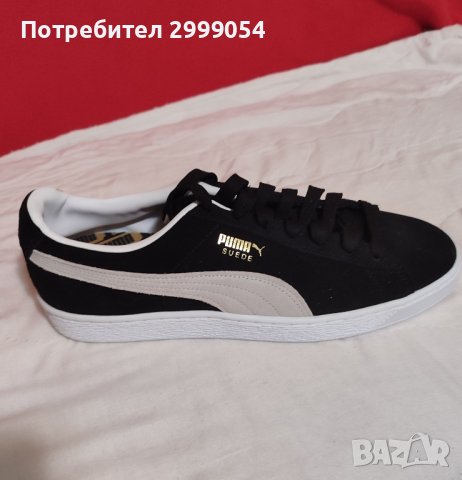  Мъжки обувки Puma suede  ,естествена кожа велур ,номер 44, снимка 1 - Спортни дрехи, екипи - 43545597