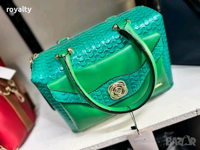 РАЗПРОДАЖБА Оригинална Зелена Дамска Чанта 