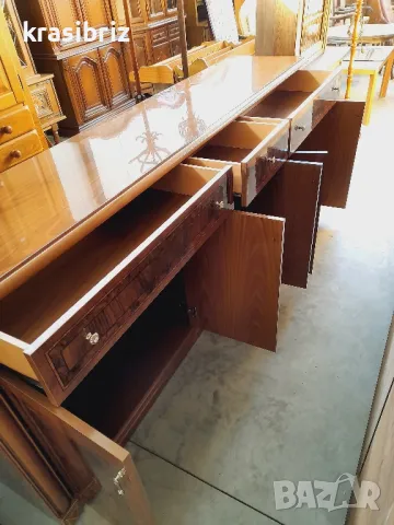 Уникален Масивен Скрин -Внос от Германия! , снимка 4 - Скринове - 48377299