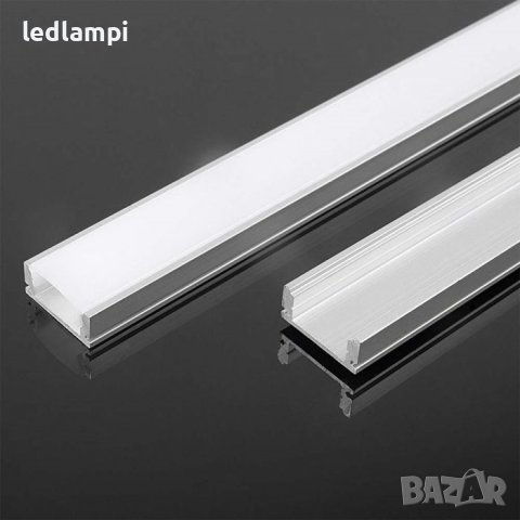 Алуминиев Профил За LED Лента 2000х17.4x7mm
