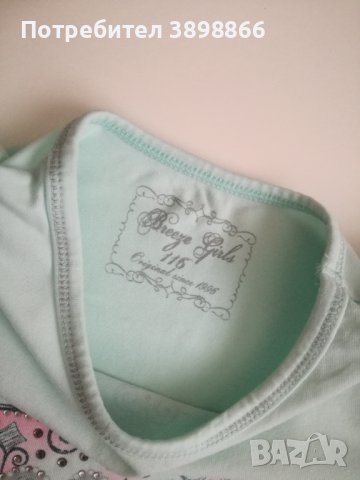 Лот от три блузки - размер 116 см., снимка 6 - Детски Блузи и туники - 44084177