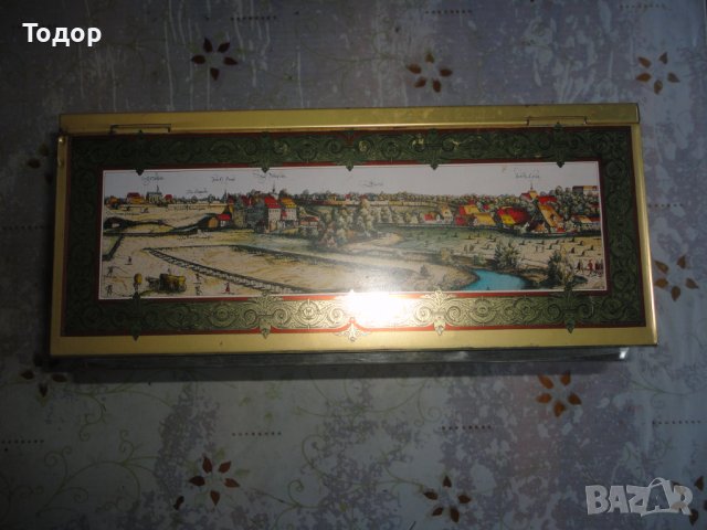 Невероятна ламаринена тенекиена кутия , снимка 7 - Антикварни и старинни предмети - 43184456